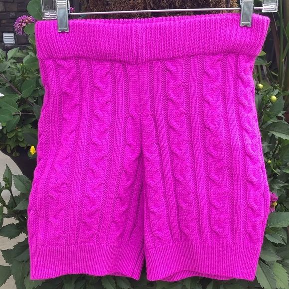 Fashion Nova Pants - Fashion Nova BARBIE CORE knit shorts in orchid pink.